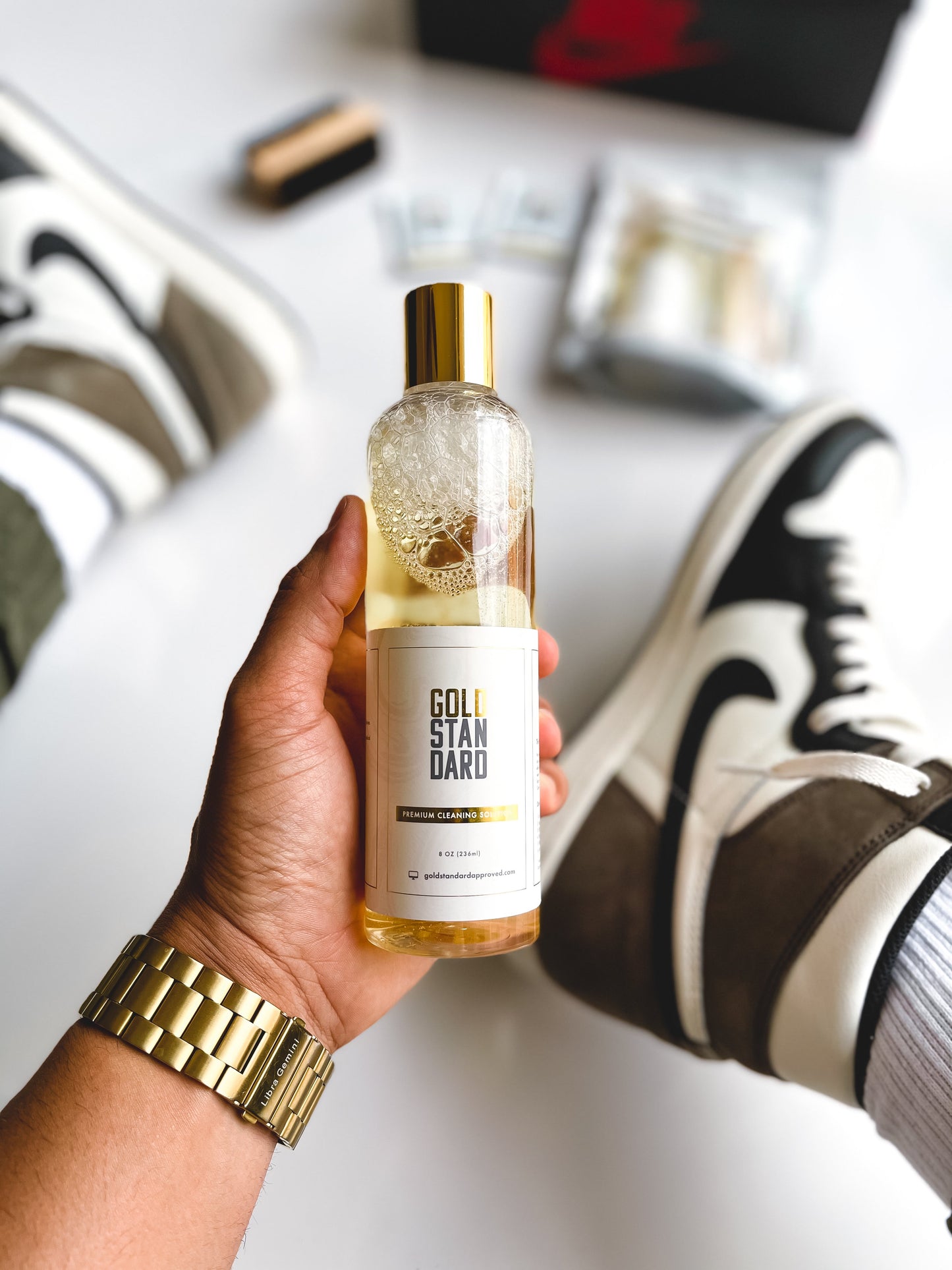 Premium 8 oz Shoe Cleaning Solution