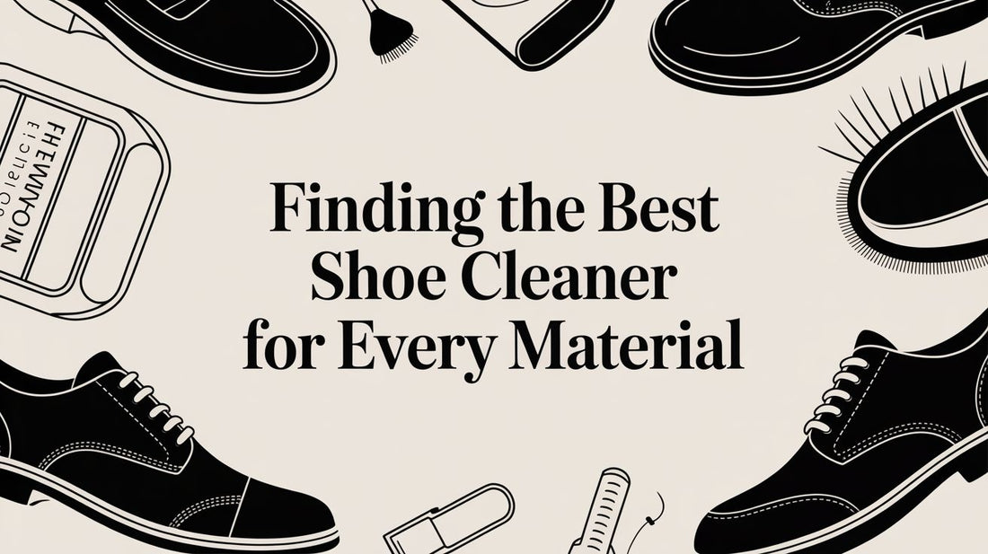 A Material-First Guide to Selecting the Best Shoe Cleaner