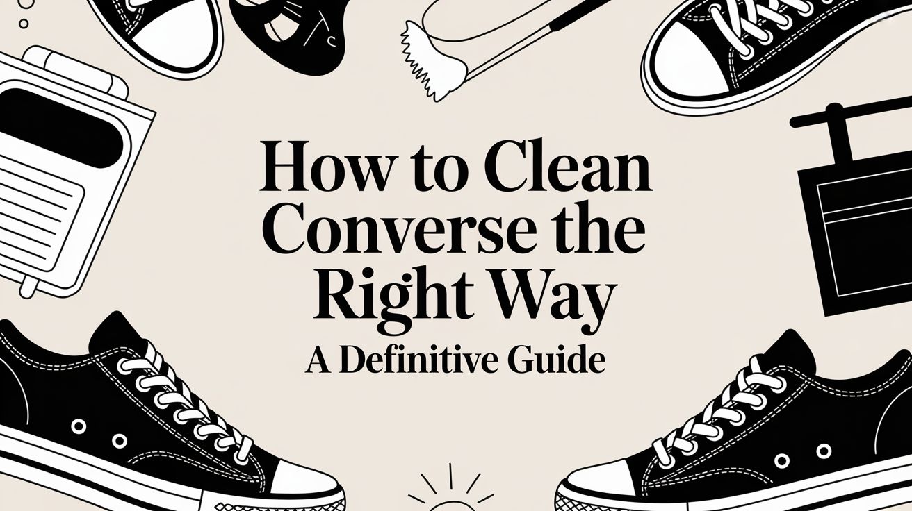 How to Clean Converse: The Definitive Guide for 2026 – Gold Standard