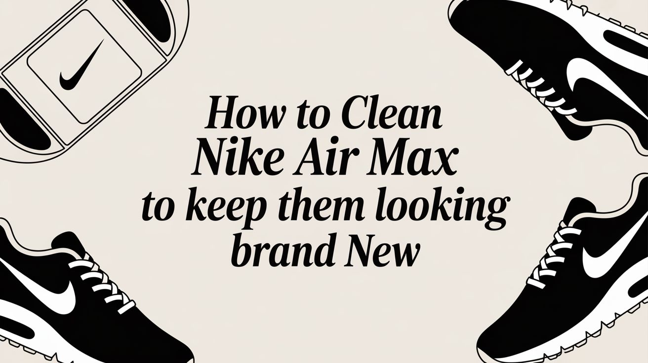 How to Clean Nike Air Max: A Material-Specific Guide – Gold Standard