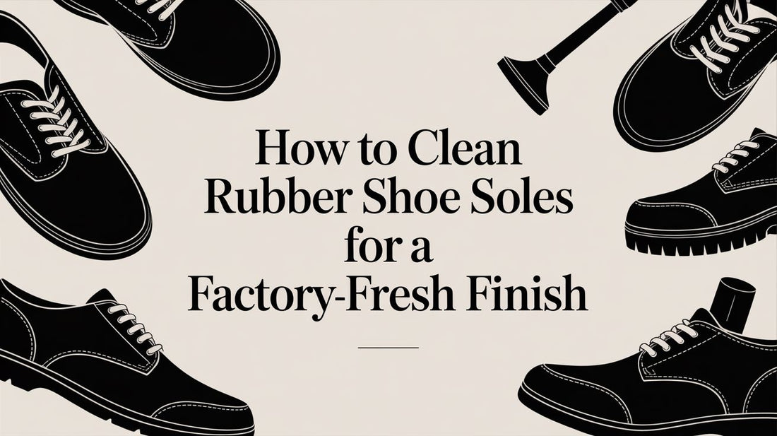 A Materials-Based Guide to Cleaning Rubber Shoe Soles
