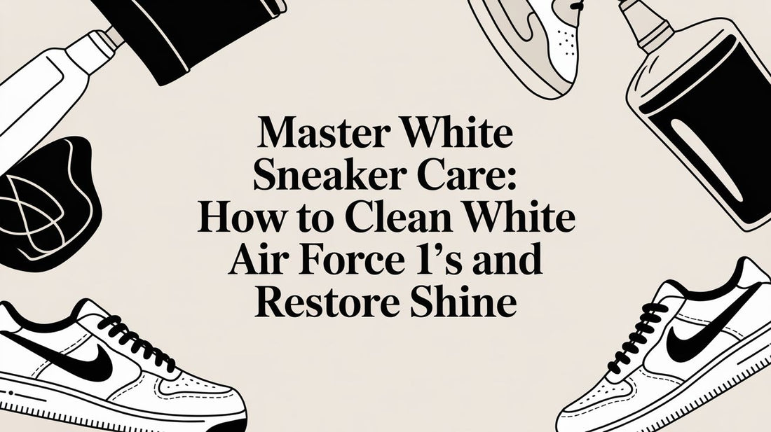 Mastering Air Force 1 Care: A Specialist's Guide to Cleaning White Leather Sneakers
