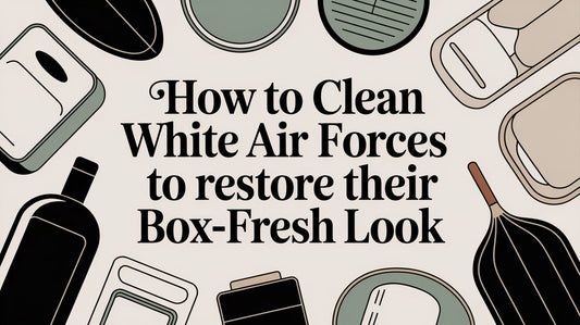 How to Clean White Air Forces: A Materials-First Guide