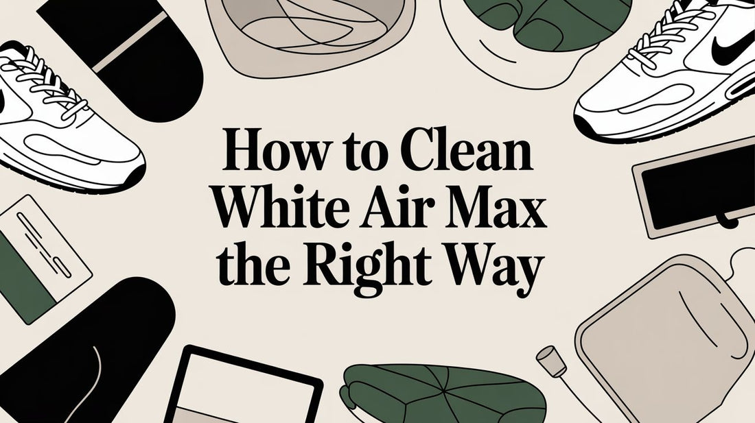 How to Clean White Air Max: A Materials-First Guide