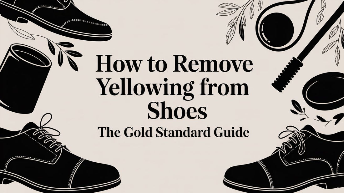 How to Remove Yellowing From Shoes: A Material Expert’s Guide