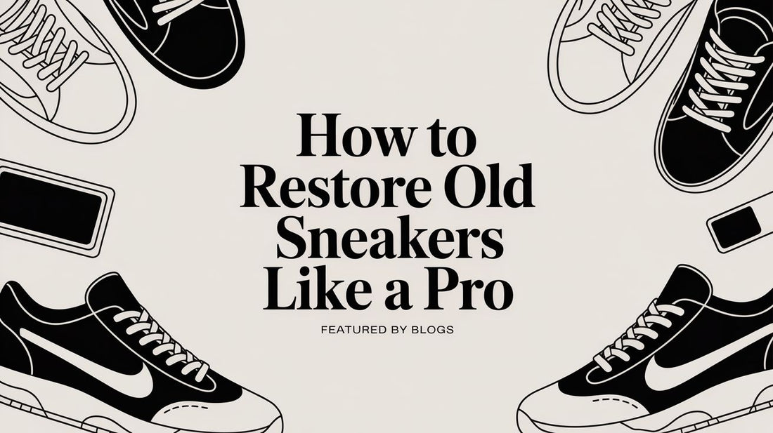 How to Restore Old Sneakers: A Materials-First Guide