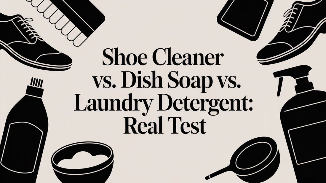 Shoe Cleaner vs. Dish Soap vs. Laundry Detergent: A Material Scientist’s Test