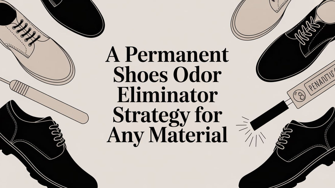 A Permanent Strategy for Eliminating Shoe Odor