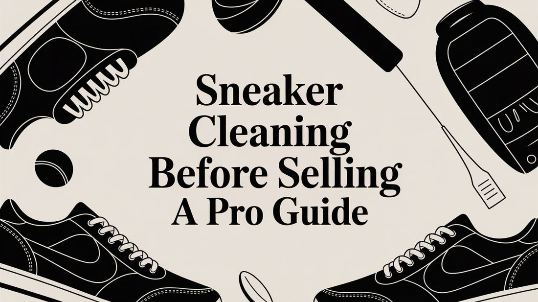 A Professional's Guide to Sneaker Cleaning Before Selling in 2026