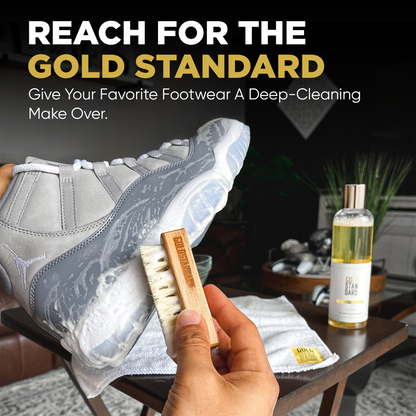 Premium Shoe Cleaner Kit Brush and Solution