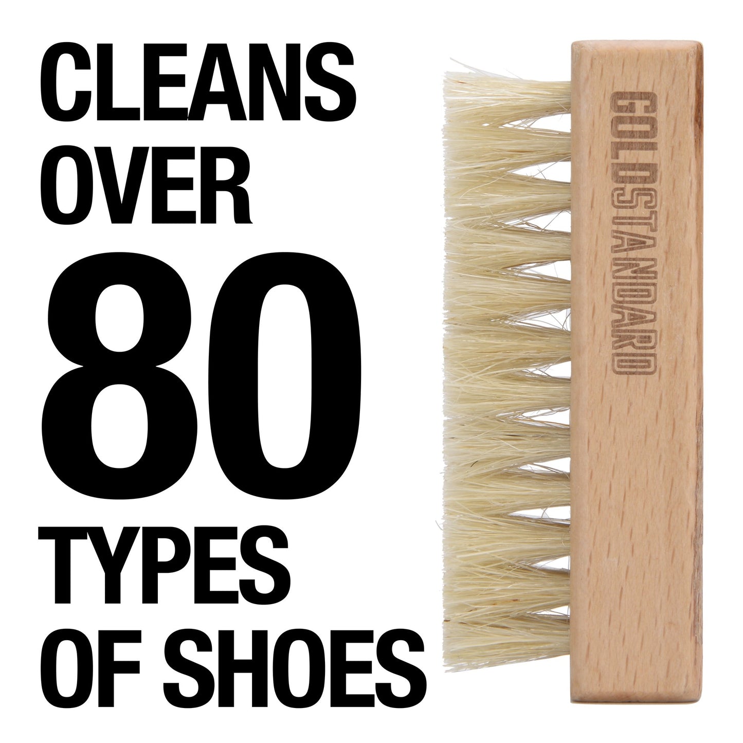Premium Soft Bristle Shoe Cleaning Brush