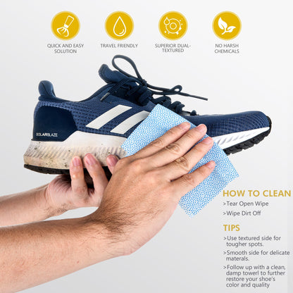 Premium Shoe Cleaning Wipes